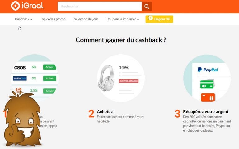 Site de Cashback Igraal
