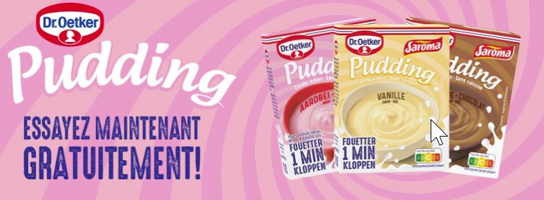 Pudding Dr Oetker Saroma 100% remboursé