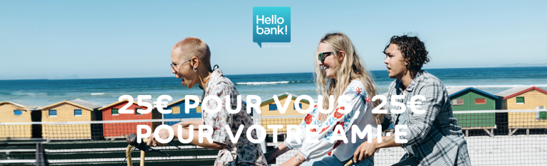 Hellobank offre 25€ à ses nouveaux clients