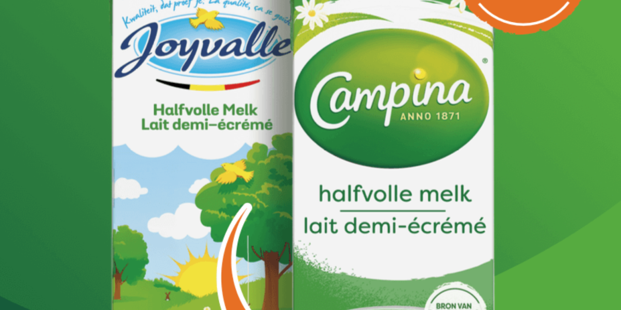 Lait Joyvalle/Campina 100% remboursé