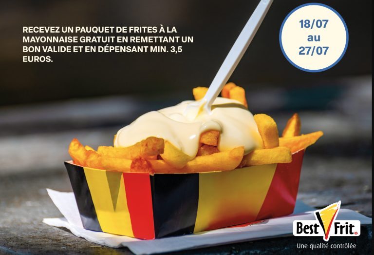 Produits gratuits en friterie