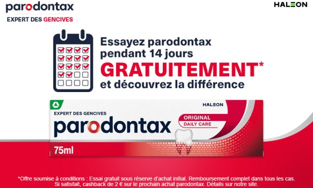 Parodontax 100% remboursé