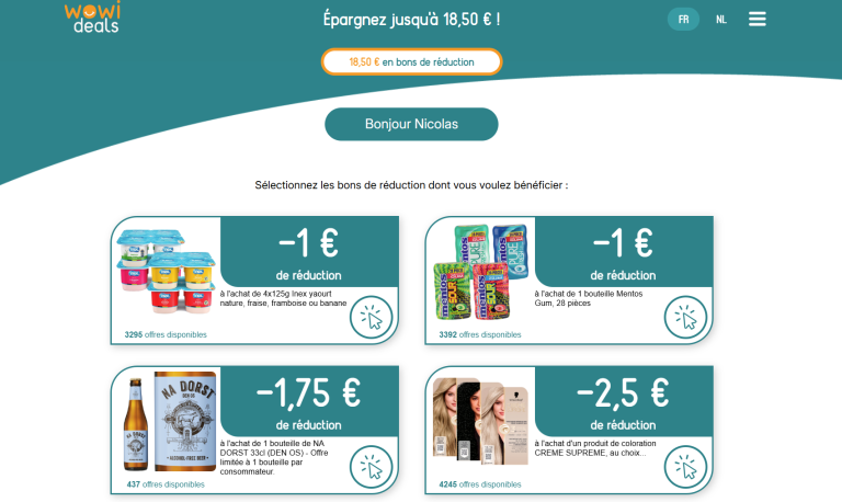 Wowideals offre 18,50€ de bons de réductions pour la rentrée
