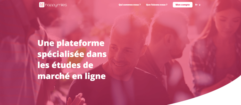 Happymiles – le site de sondage belge qui rémunère