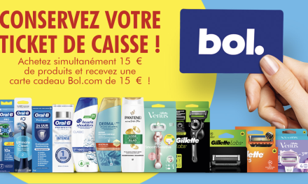 Delhaize : Achetez 15€ de produits participants et recevez un bon cadeau BOL de 15€