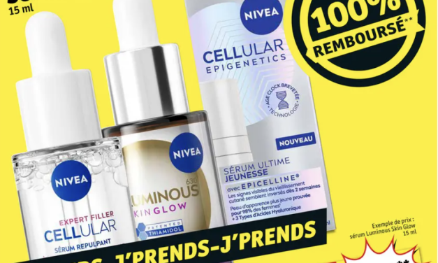 Kruidvat – Serum Visage Nivea – 100% remboursé