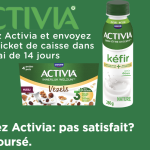 Activia 100% remboursé