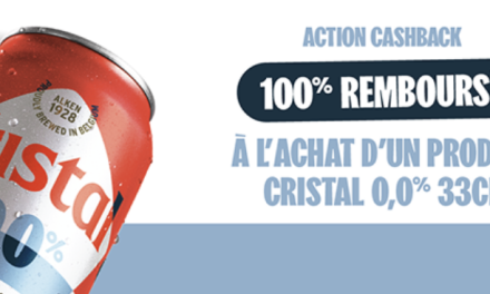 Cristal 100% remboursé chez Carrefour