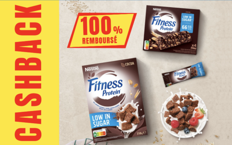 FITNESS Cacao Low Sugar Protein 100% remboursé