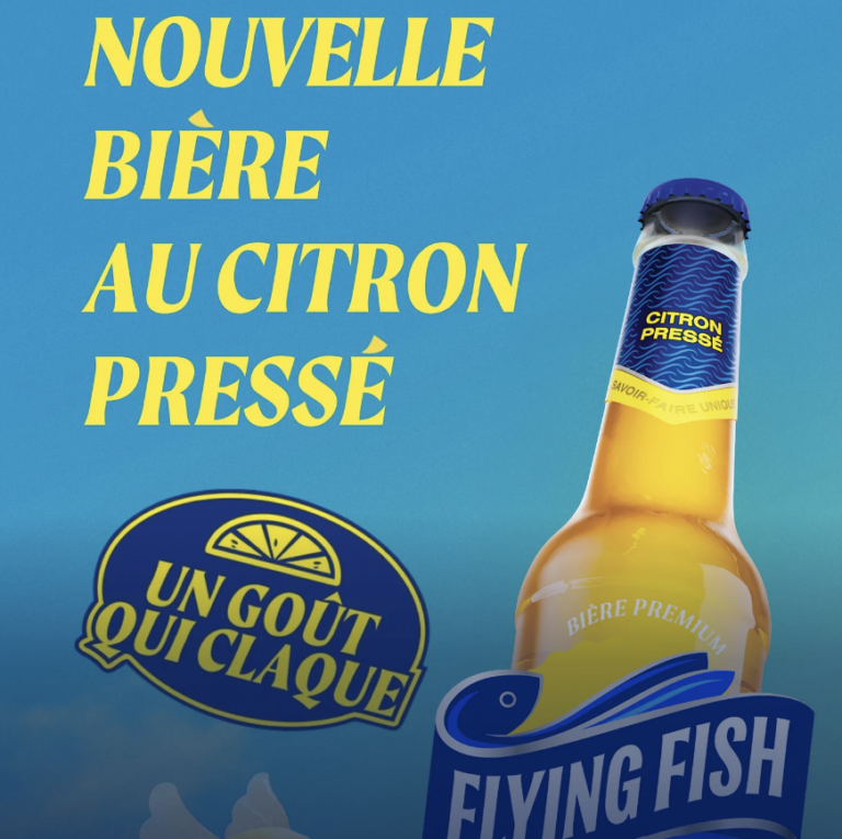 1 pack ou une canette de Flying Fish 100% remboursé